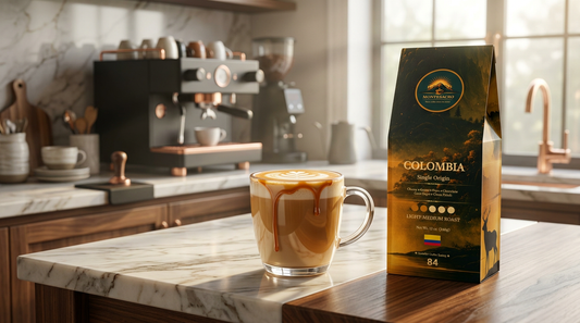 Colombian Single Origin Caramel Latte
